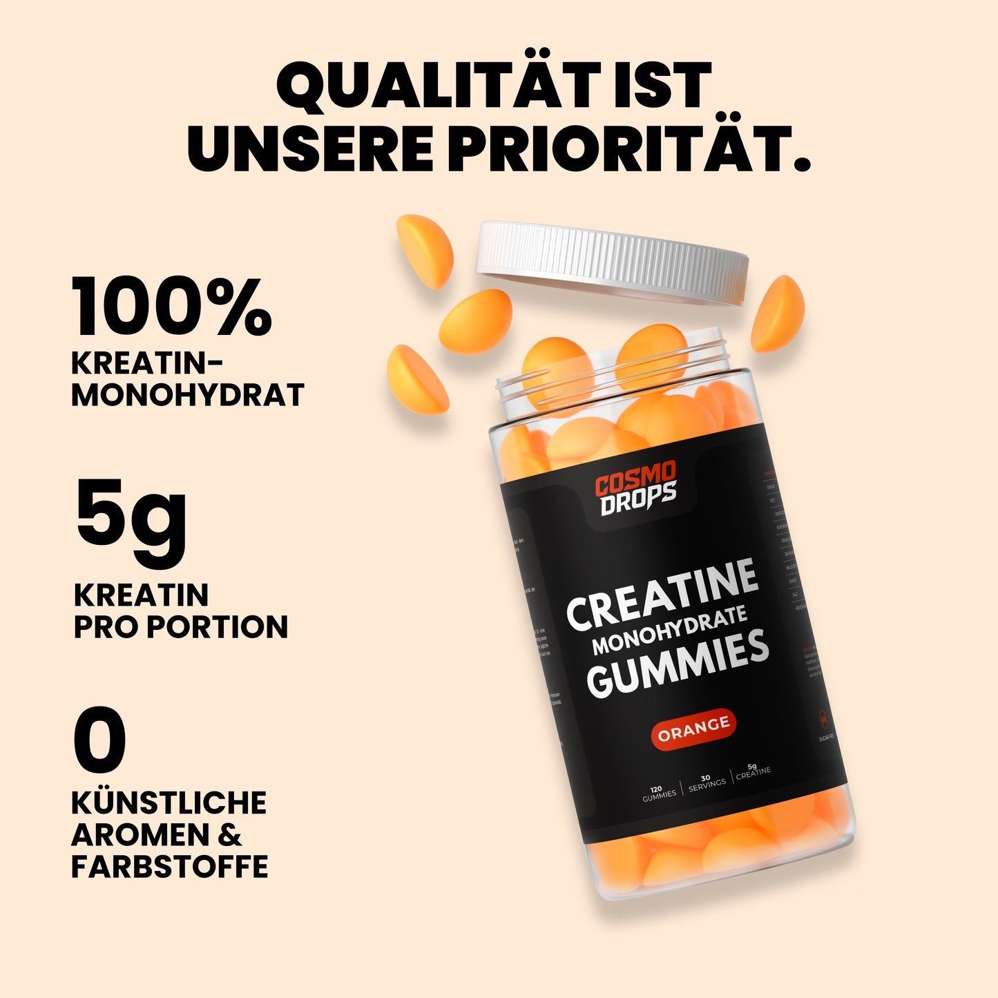 CosmoDrops - KREATIN GUMMIES