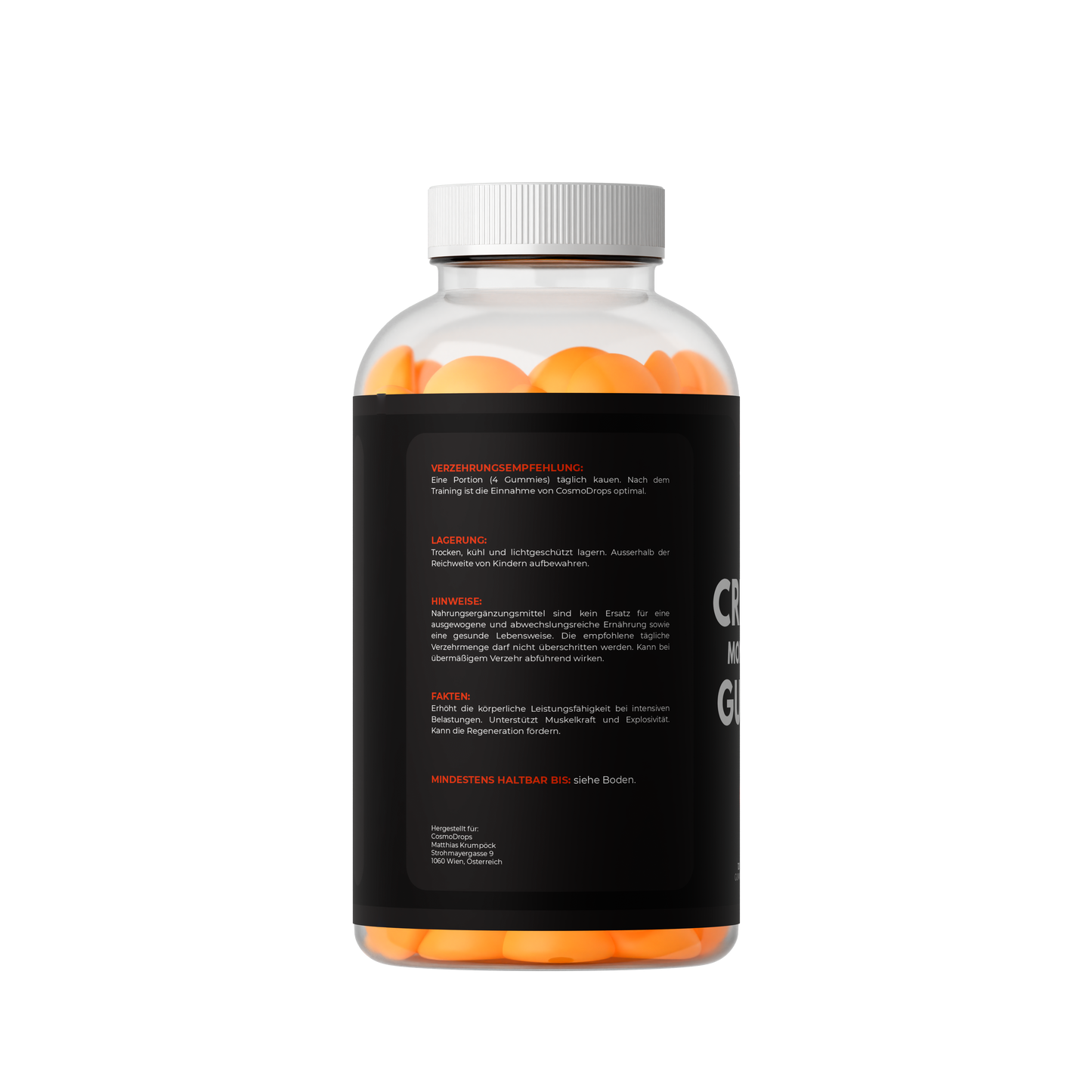 CosmoDrops - KREATIN GUMMIES