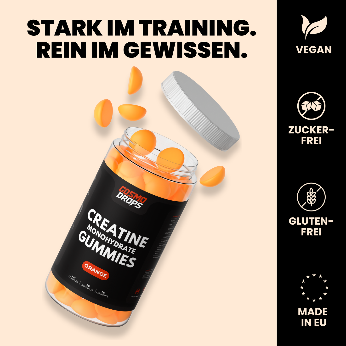 CosmoDrops - KREATIN GUMMIES